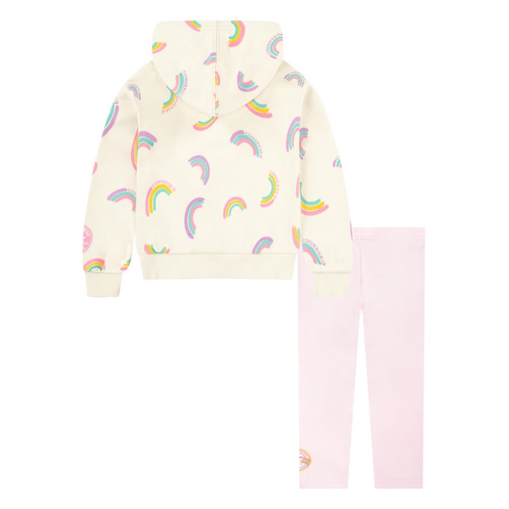 Converse Printed Hoodie & Legging Set (Toddler)
