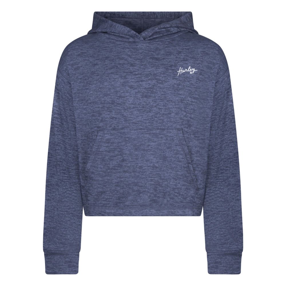 Hacci Drop Shoulder Hoodie (Big Kid)