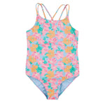Strappy One Piece Swimsuit (Big Kid)