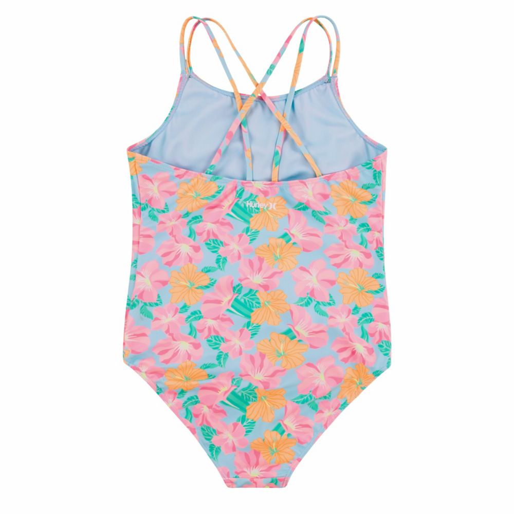 Strappy One Piece Swimsuit (Big Kid)
