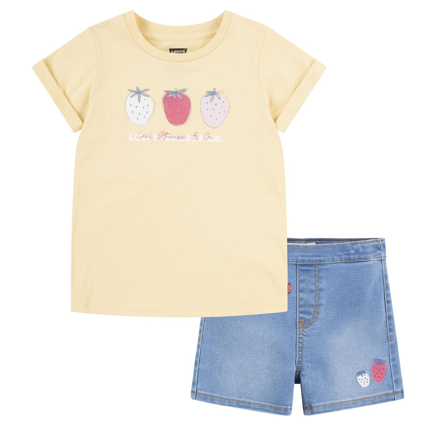 Fruity Tee & Short Set (Toddler)