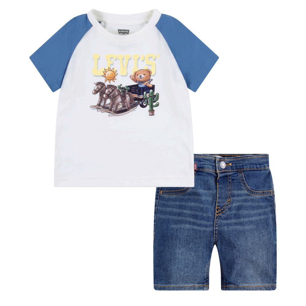 Bear Raglan & Short Set (Toddler)
