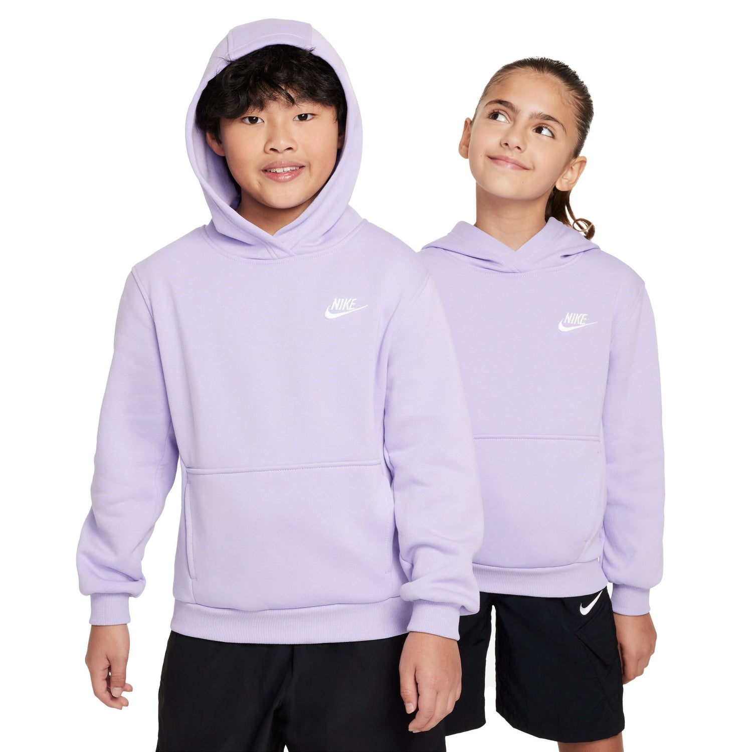 Sportswear Club Fleece Pullover Hoodie (Big Kid)