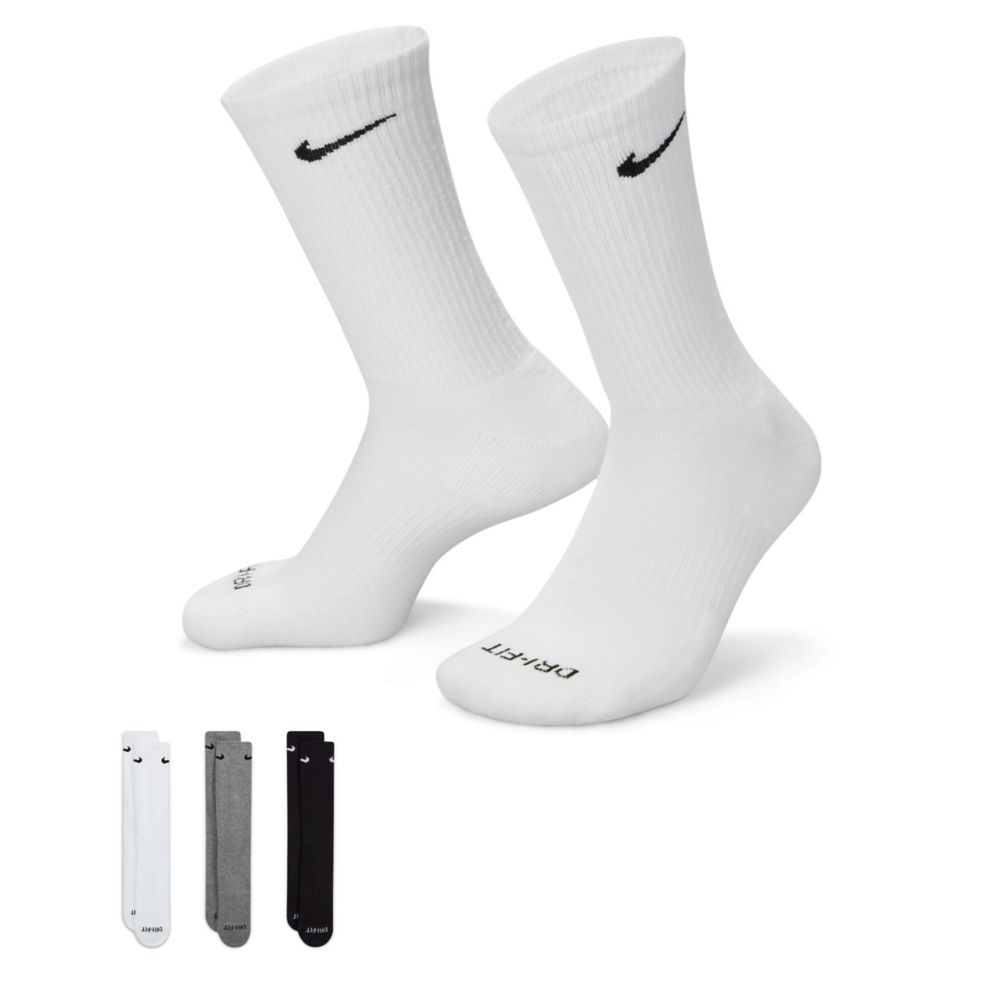 Performance Cushion Crew Socks 3 Pack Small