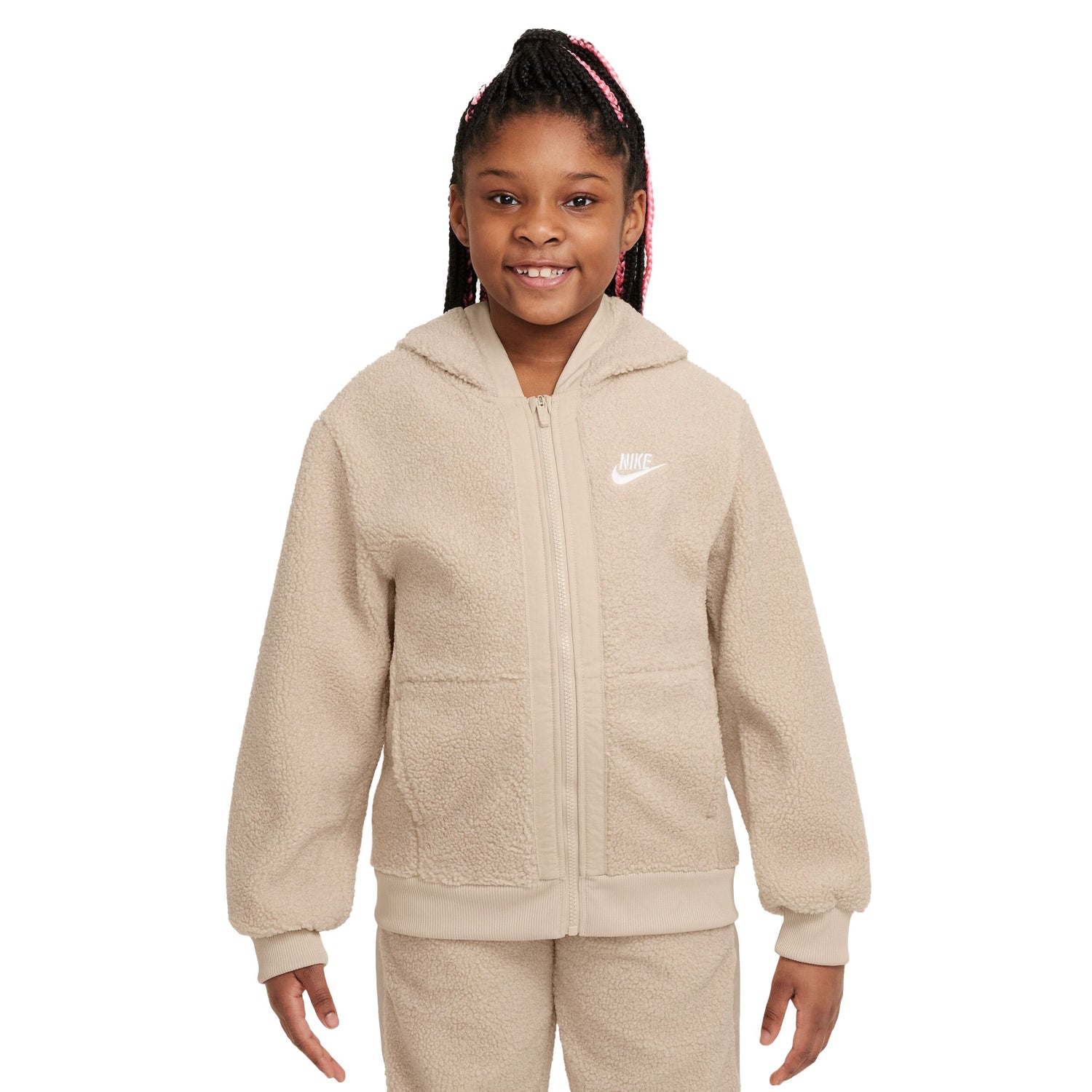 Club Fleece Full-Zip Winterized Hoodie (Big Kid)
