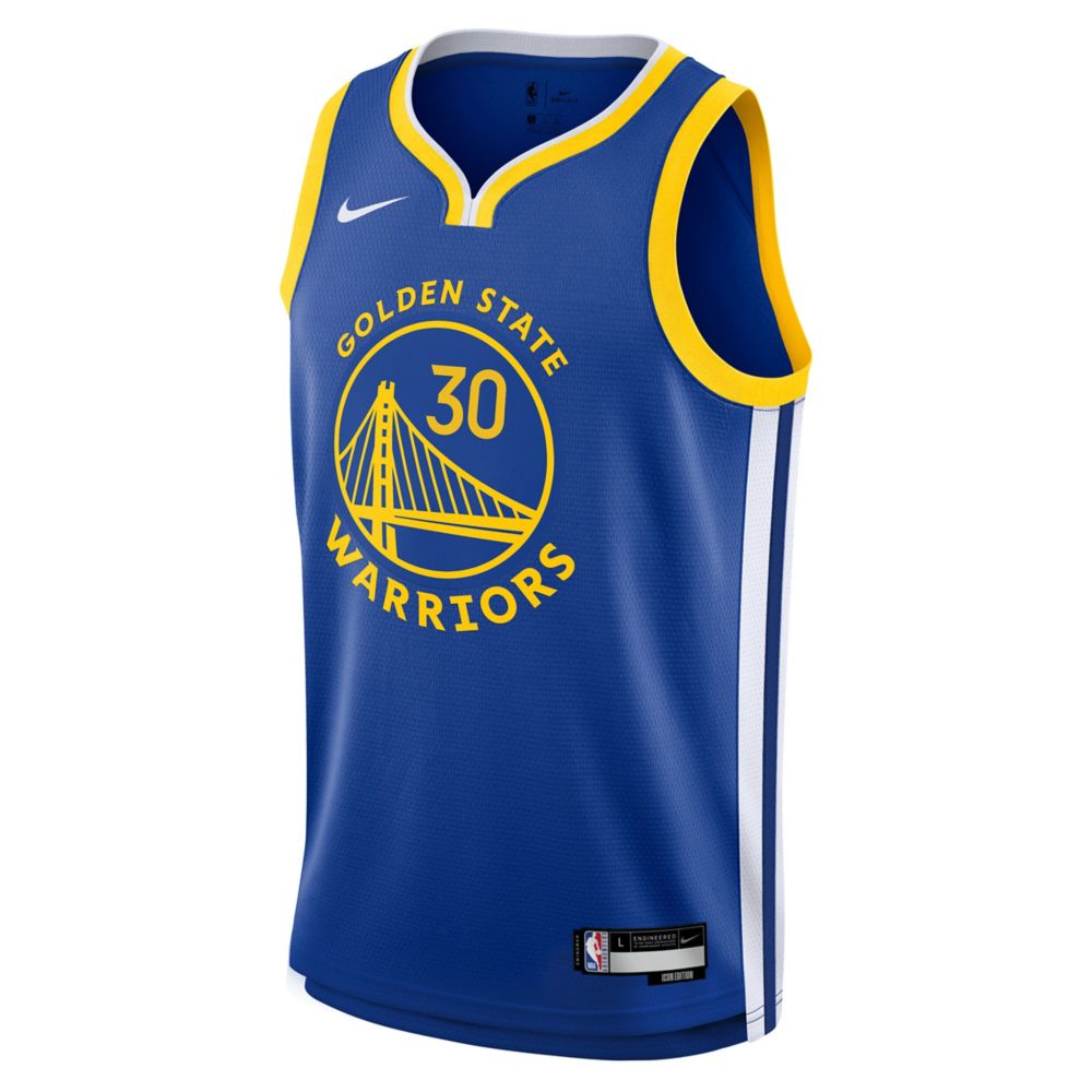 Golden State Warrior Curry Jersey (Big Kid)