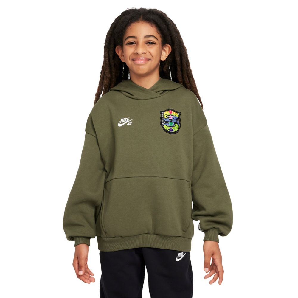 Sb Oversized Skate Pullover Hoodie (Big Kid)