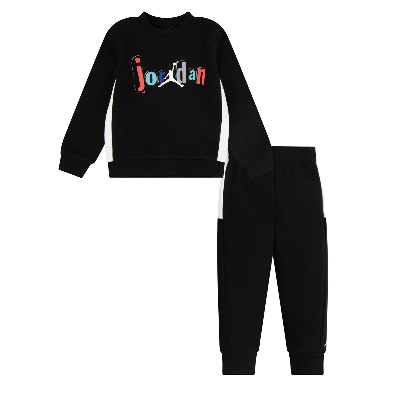 Jumpman Team Blocked Crew Set (Infant)