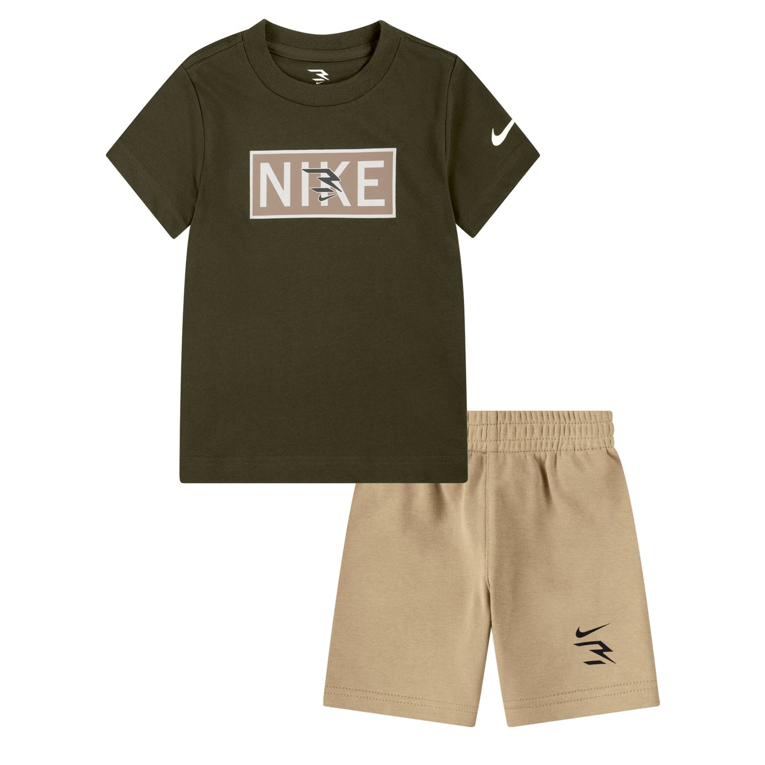 Plate Logo Short Set Set (Toddler)