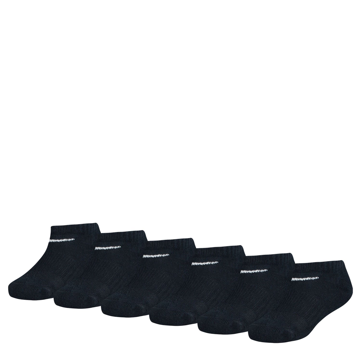 Dri-Fit Perf Basic No-Show Socks 6Pack (10C-3Y)