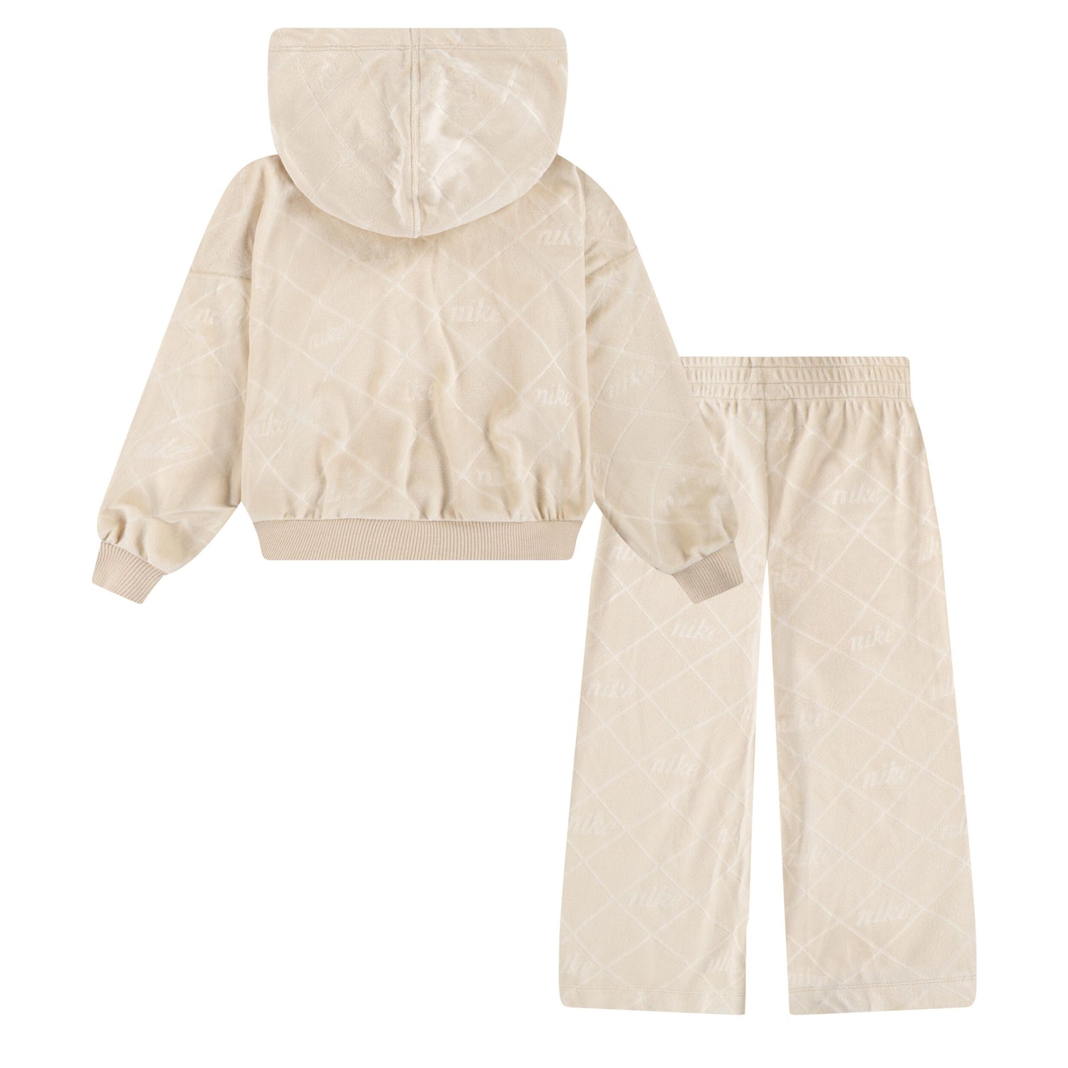 Cozy Embossed Monogram Set (Toddler)