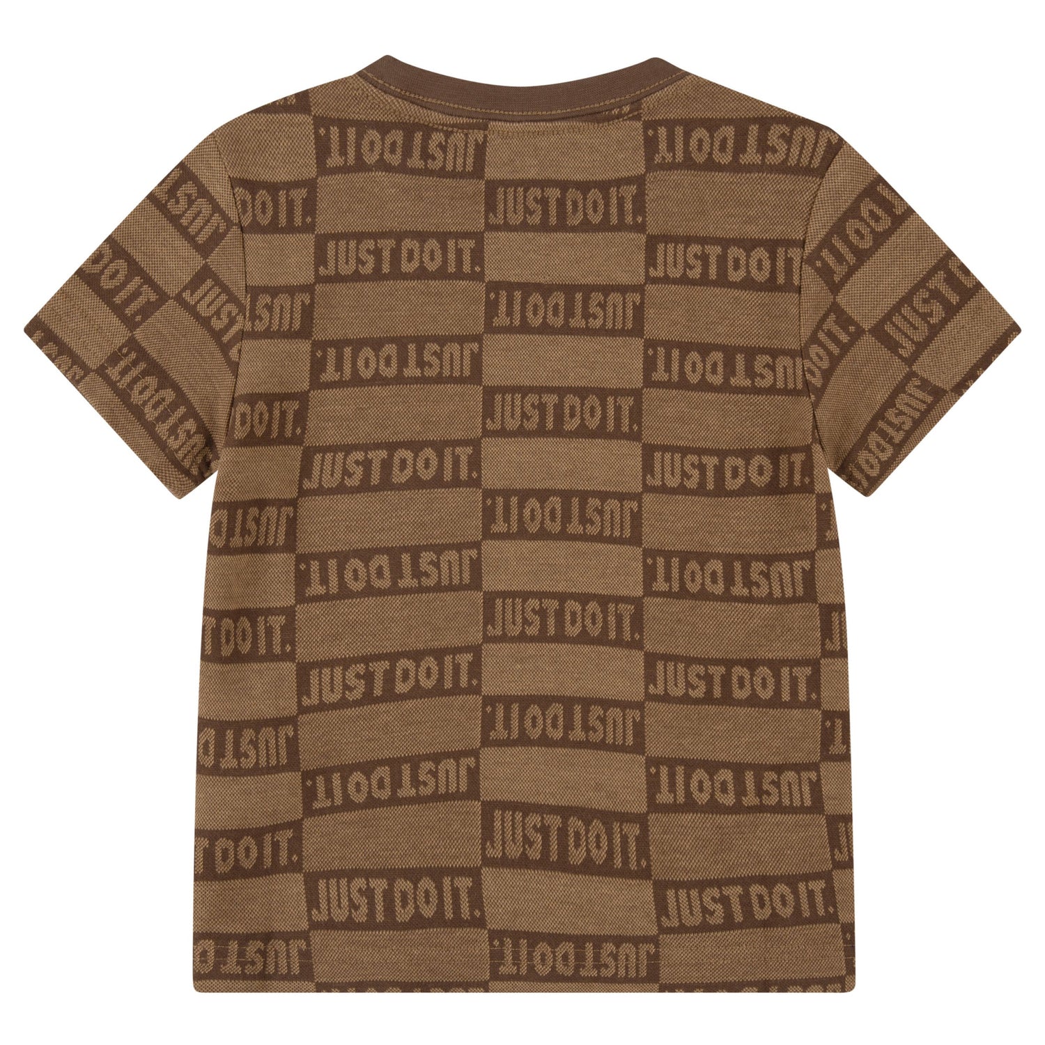 Allover Jacquard Just Do It Tee (Toddler)