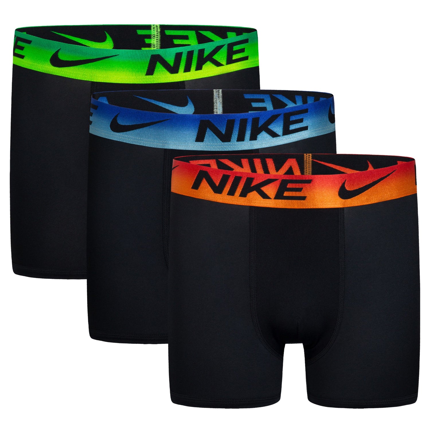 3 Pack Ombre Boxer Briefs 3 Pack (Big Kid)