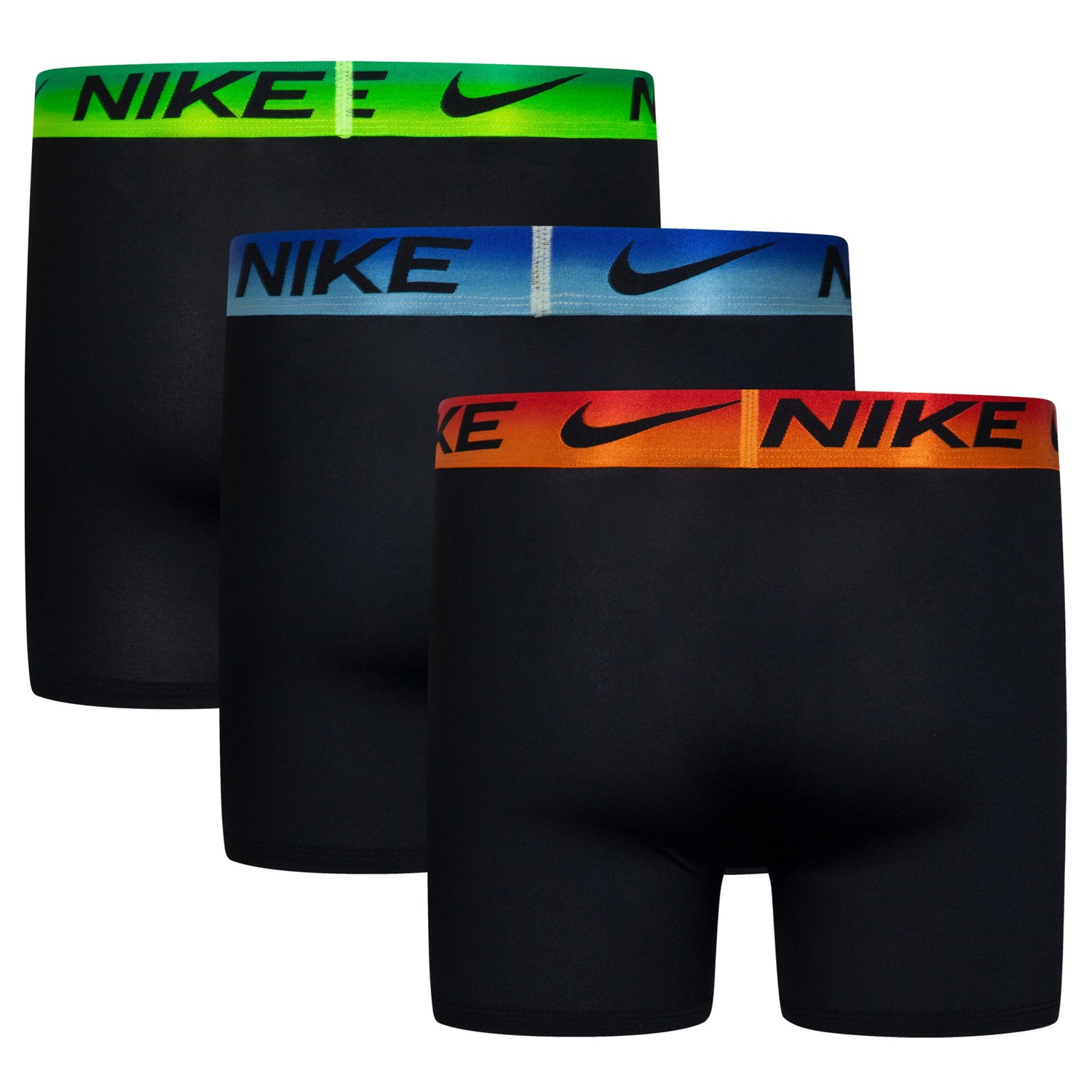 3 Pack Ombre Boxer Briefs 3 Pack (Big Kid)