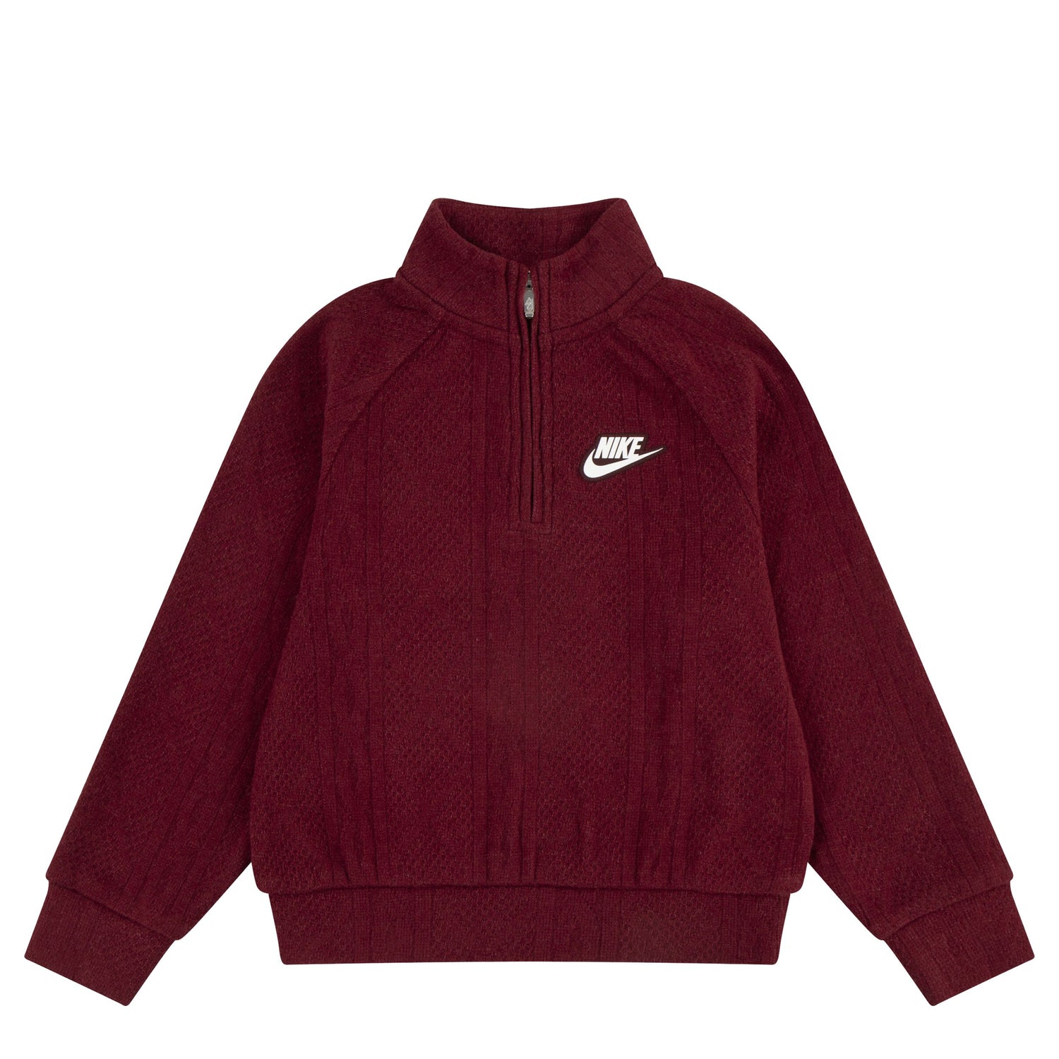 Sportswear Cable Knit Half-Zip (Little Kid))