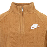 Sportswear Cable Knit Half-Zip (Little Kid)