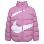 Swoosh Debossed Jacket (Little Kid)