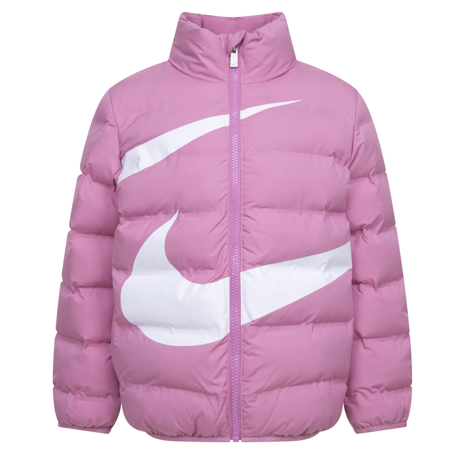 Swoosh Debossed Jacket (Little Kid)