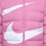 Swoosh Debossed Jacket (Little Kid)