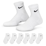 Everyday Cushion 6 Pack Ankle Socks Small