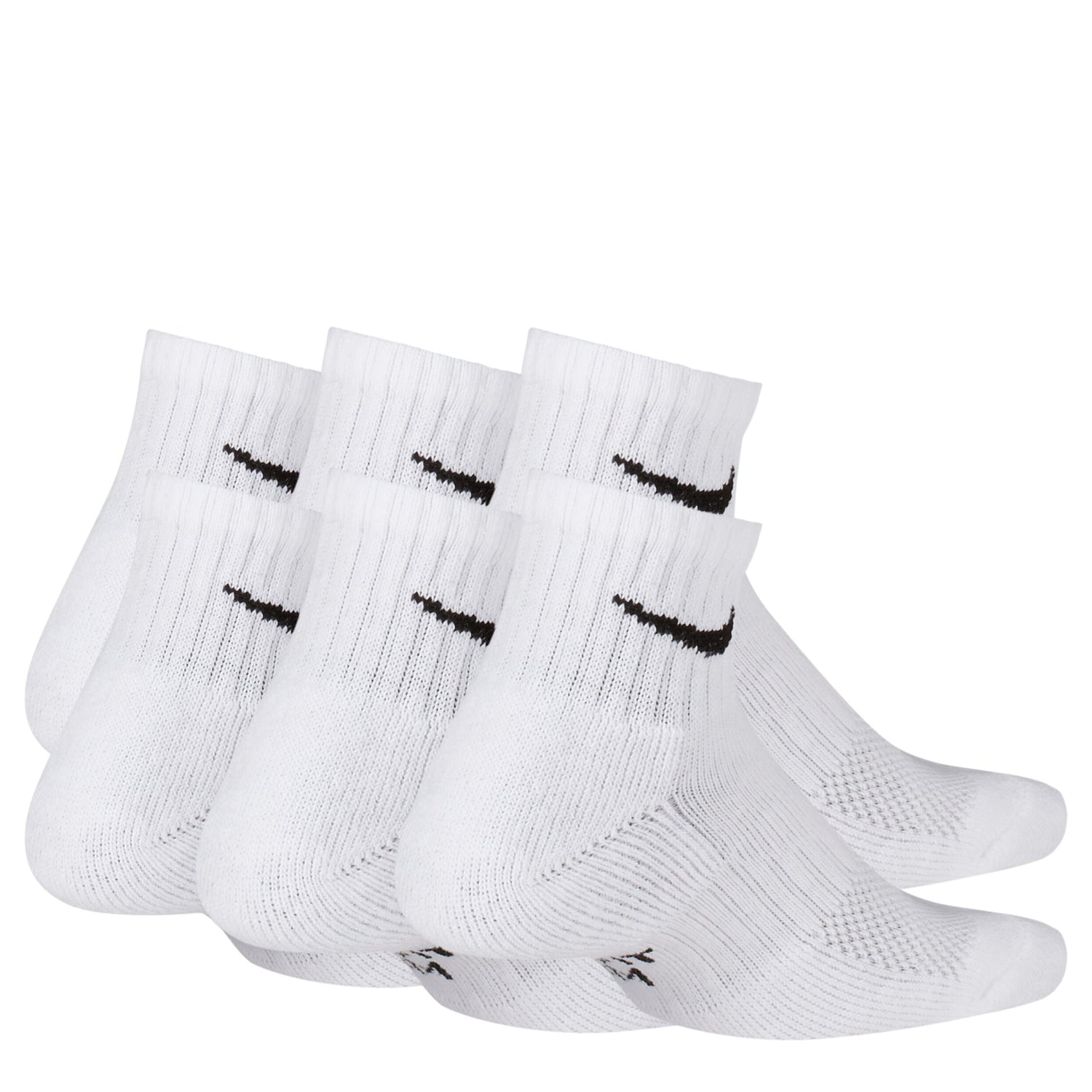 Everyday Cushion 6 Pack Ankle Socks Small