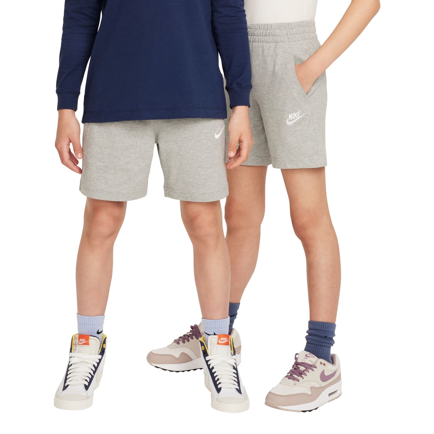 Sportswear Club 6 Inch Knit Shorts (Big Kid)