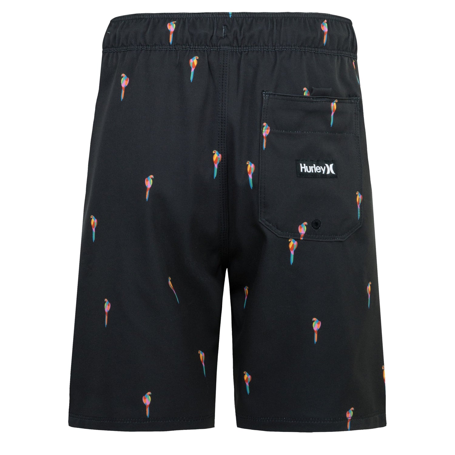Ditsy Birds Board Shorts (Little Kid)