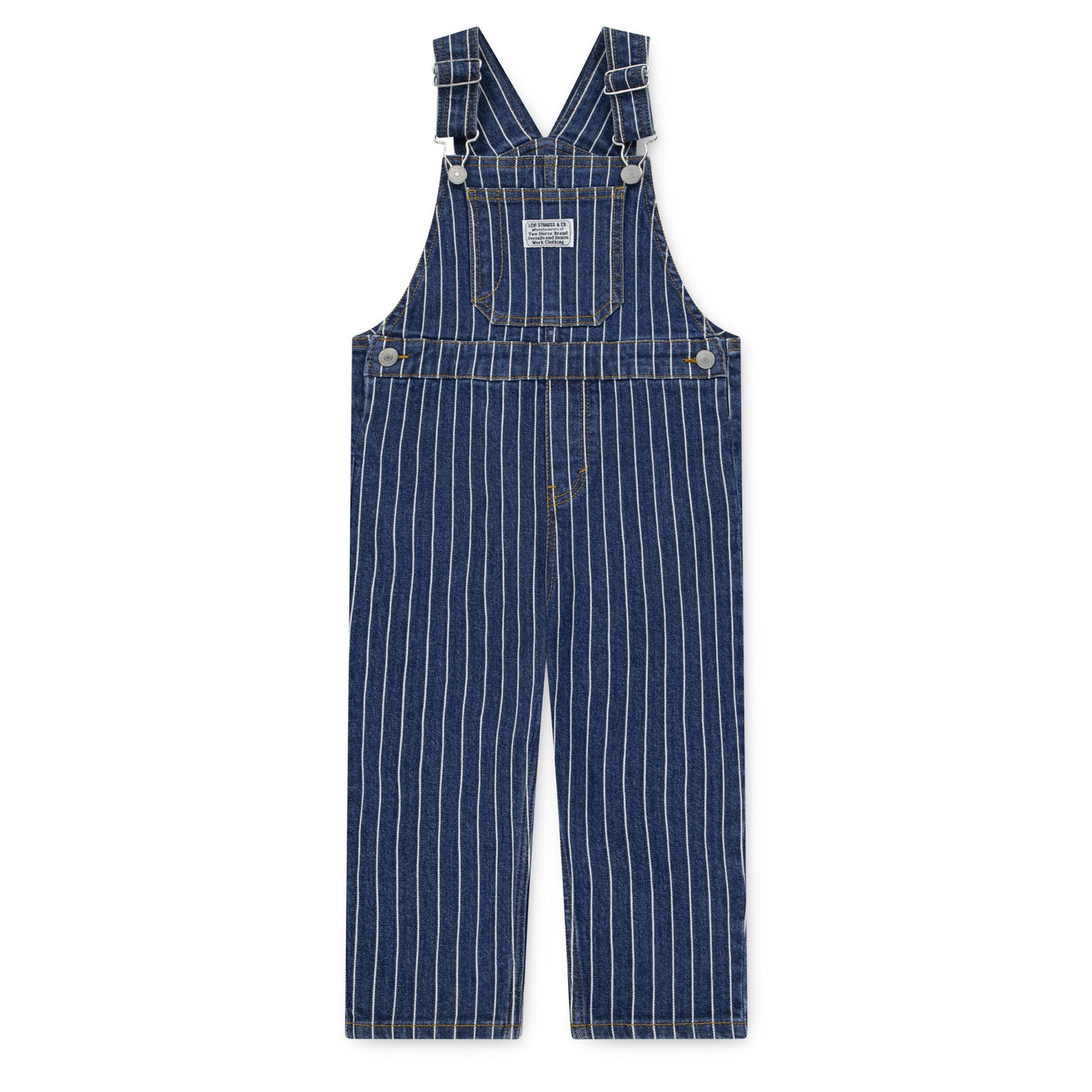 Railroad Striped Overalls (Toddler)