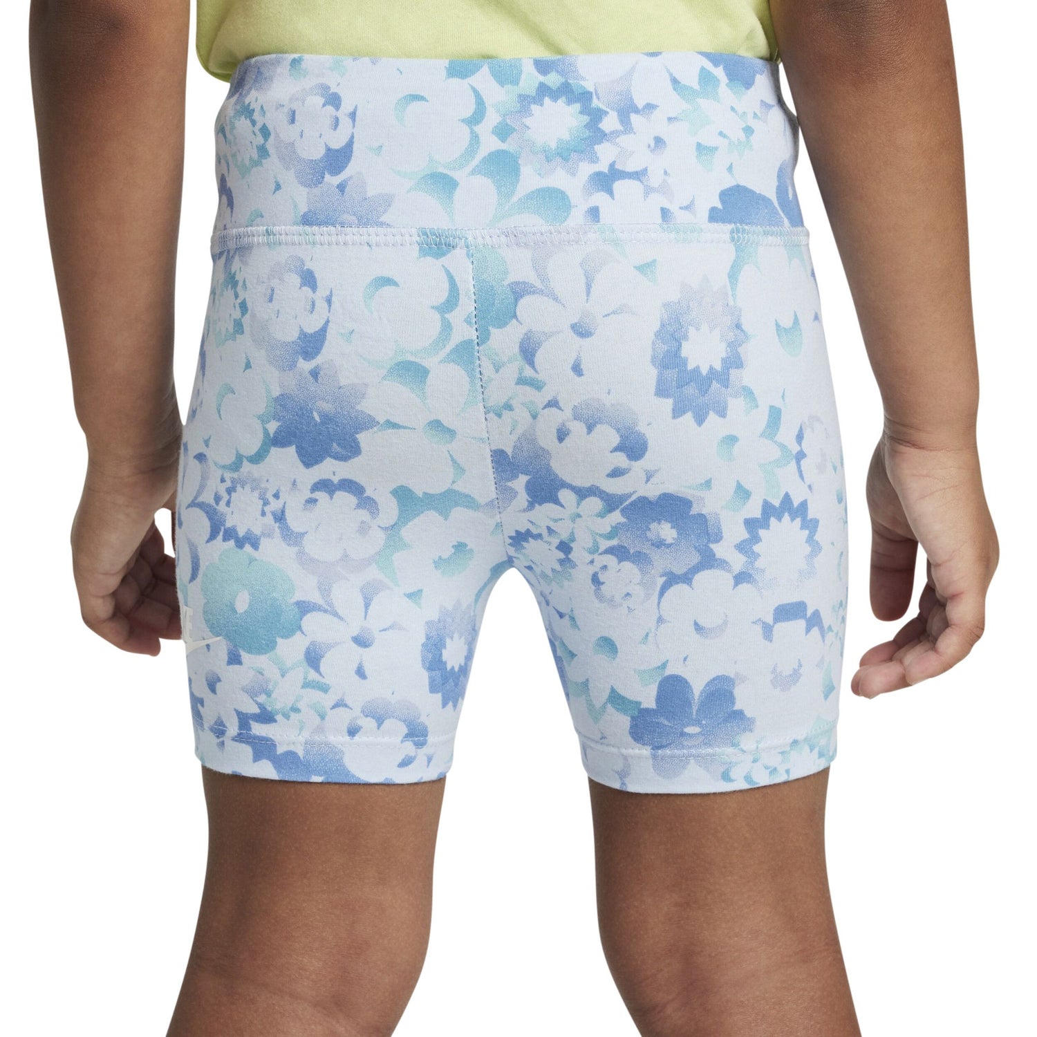 Flow-Ral All-Over Print Biker Shorts (Toddler)