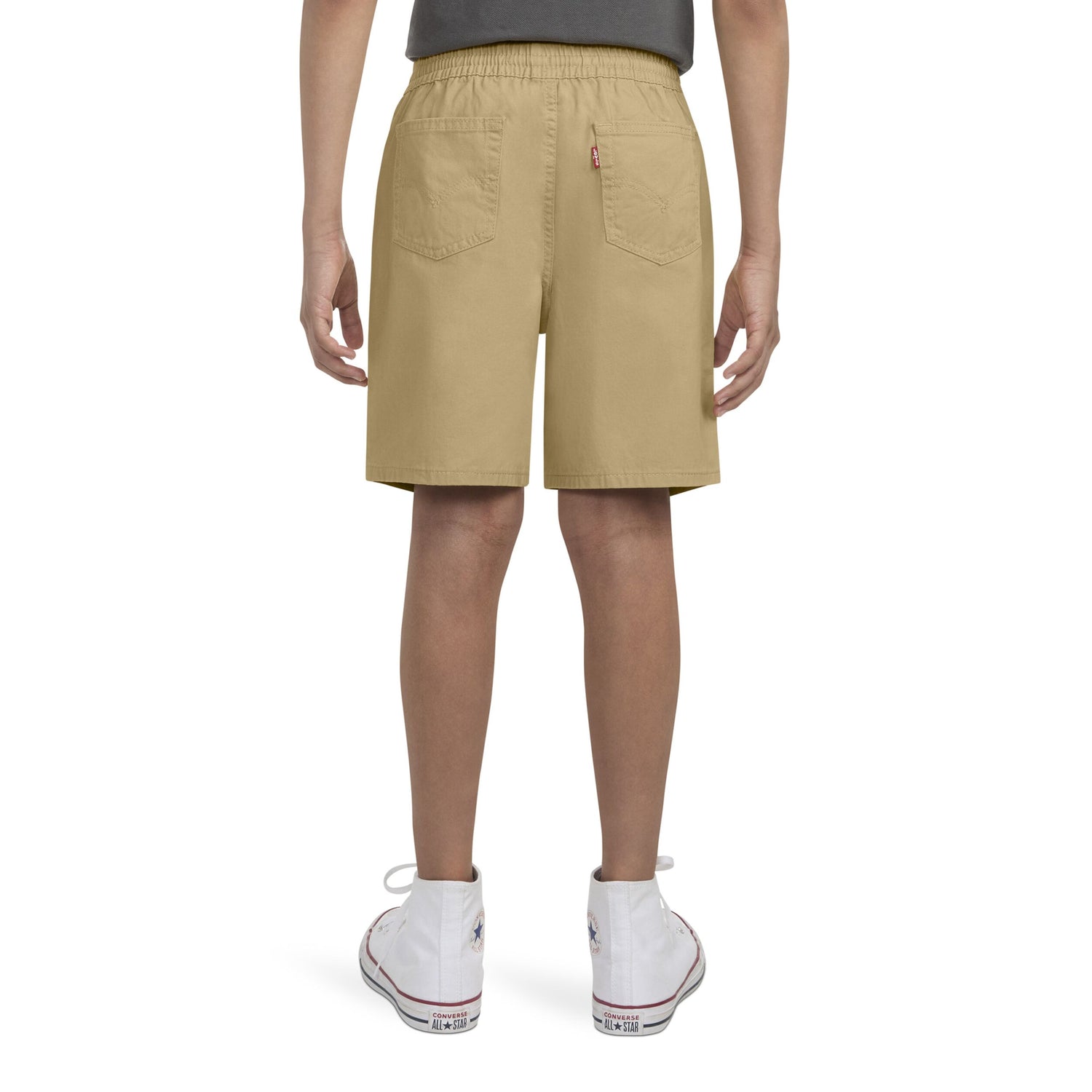 Pull On Woven Shorts (Big Kid)
