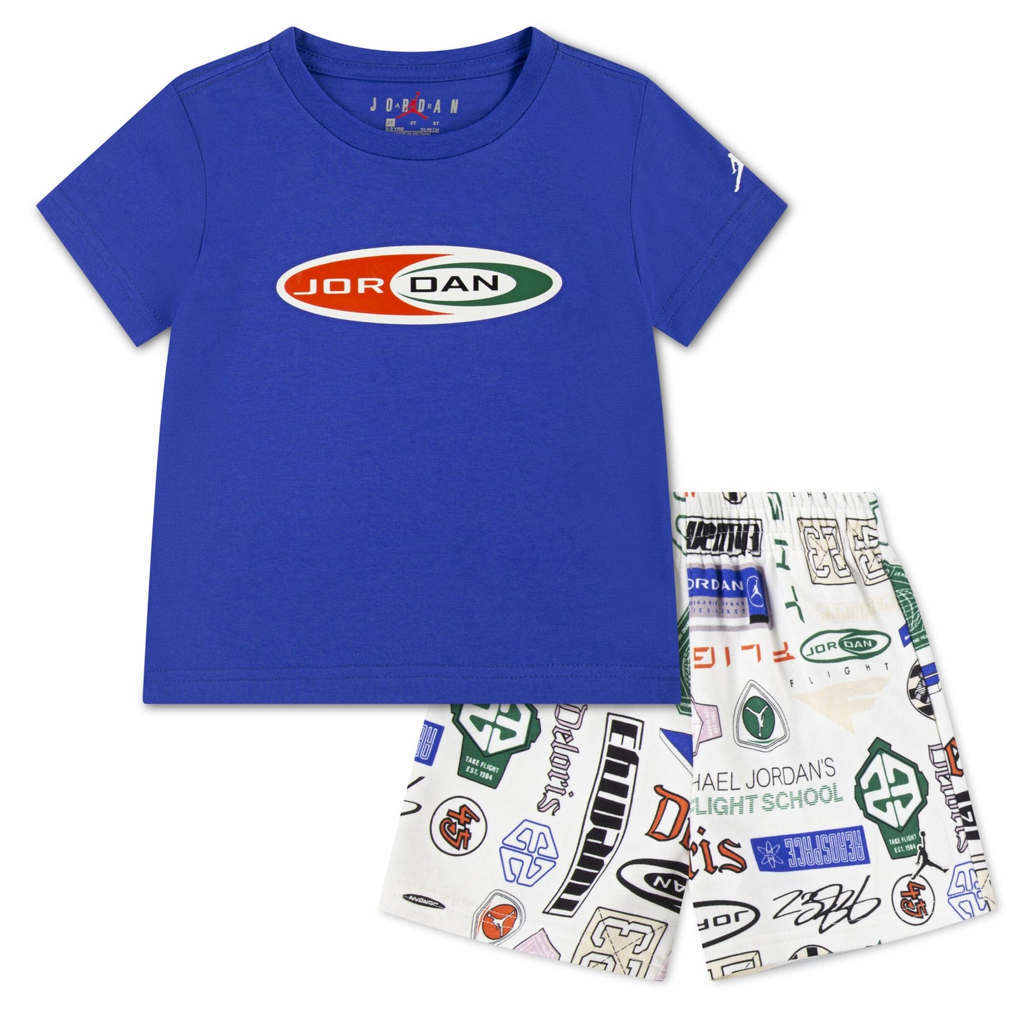 Mj Allover Print Brooklyn Tee & Short Set(Toddler)