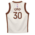 Gs Warriors Curry City Edition Jersey (Big Kid)