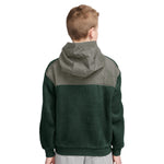 Club Fleece Quarter Zip Hoodie (Big Kids)