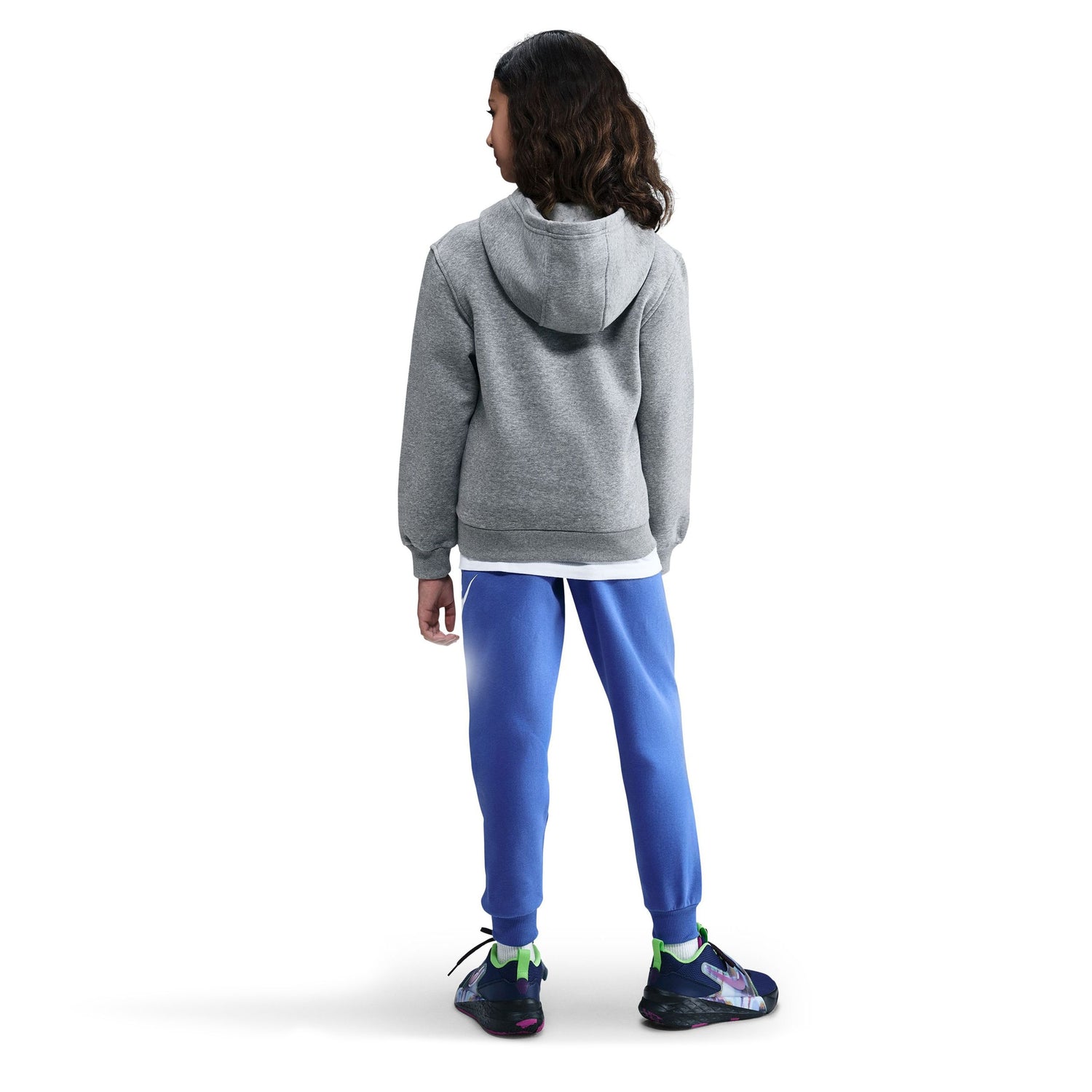 Club Fleece Hoodie Glitch (Big Kids)