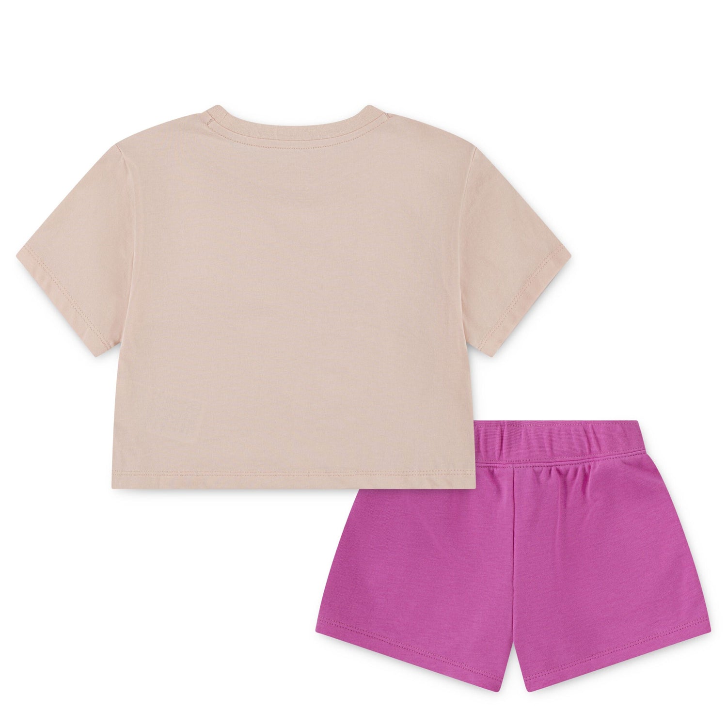 Wild Flower Jersey Tee & Terry Short Set (Toddler)
