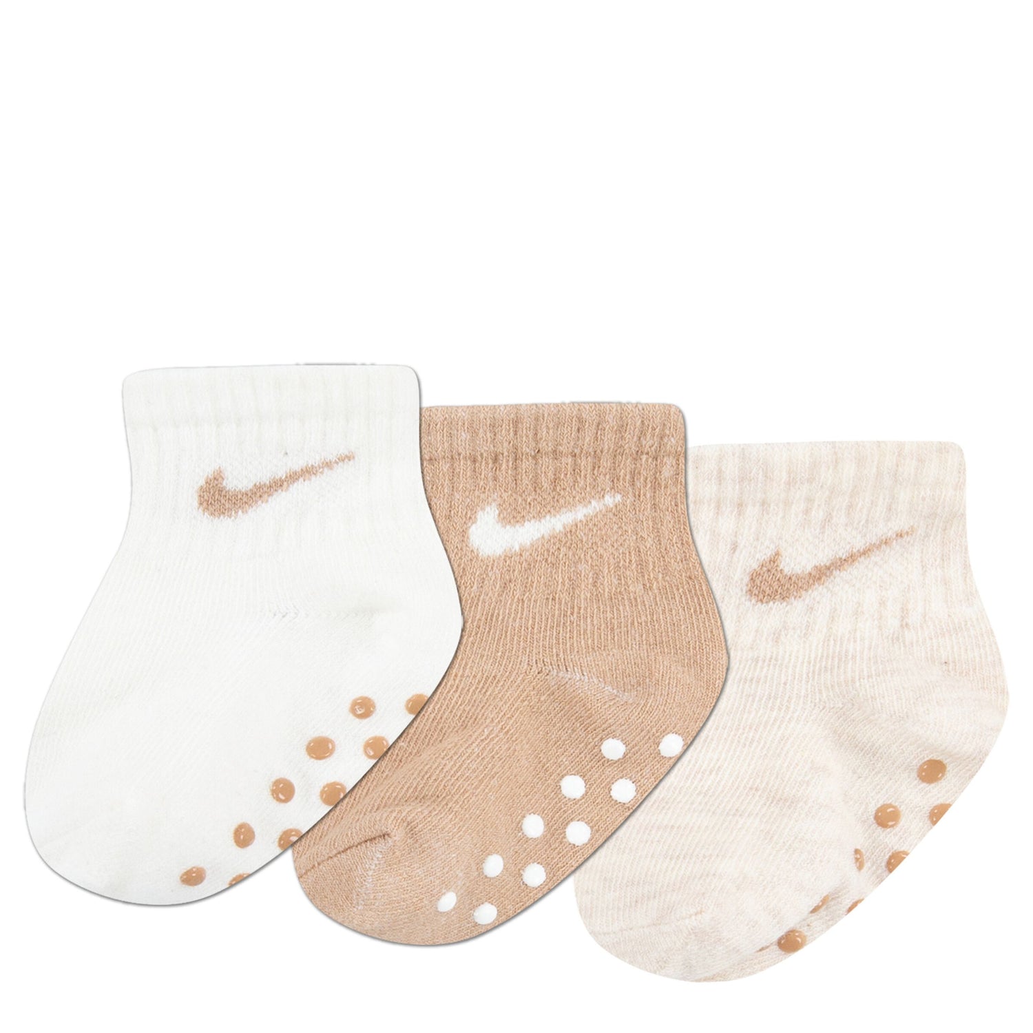 Core Swoosh Gripper Socks 3-Pack (Infant)