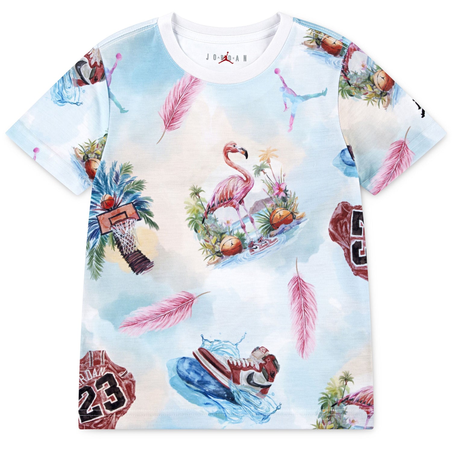Flamingo Short Sleeve Tee (Little Kid))