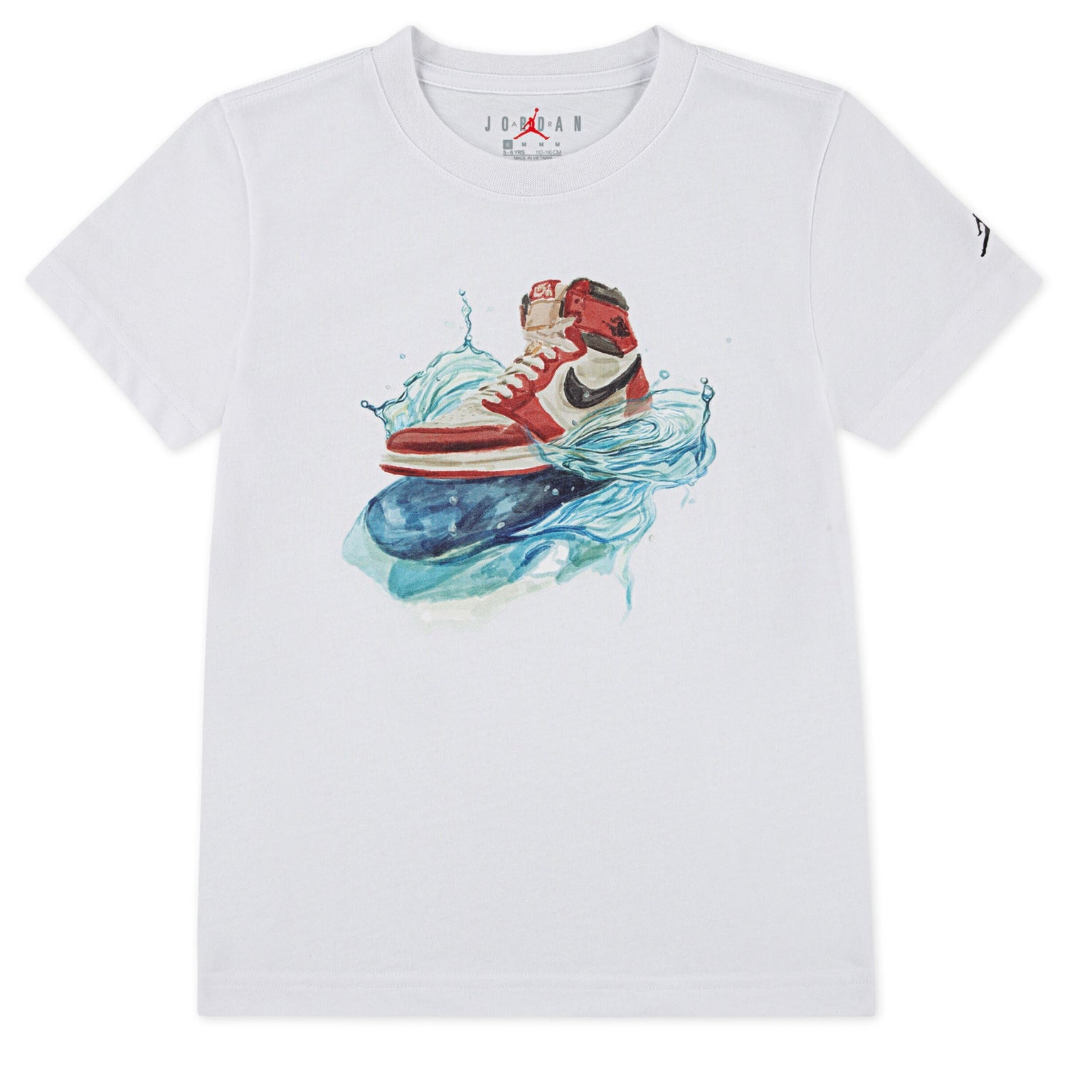 Aj1 Wave Short Sleeve Tee (Little Kid)