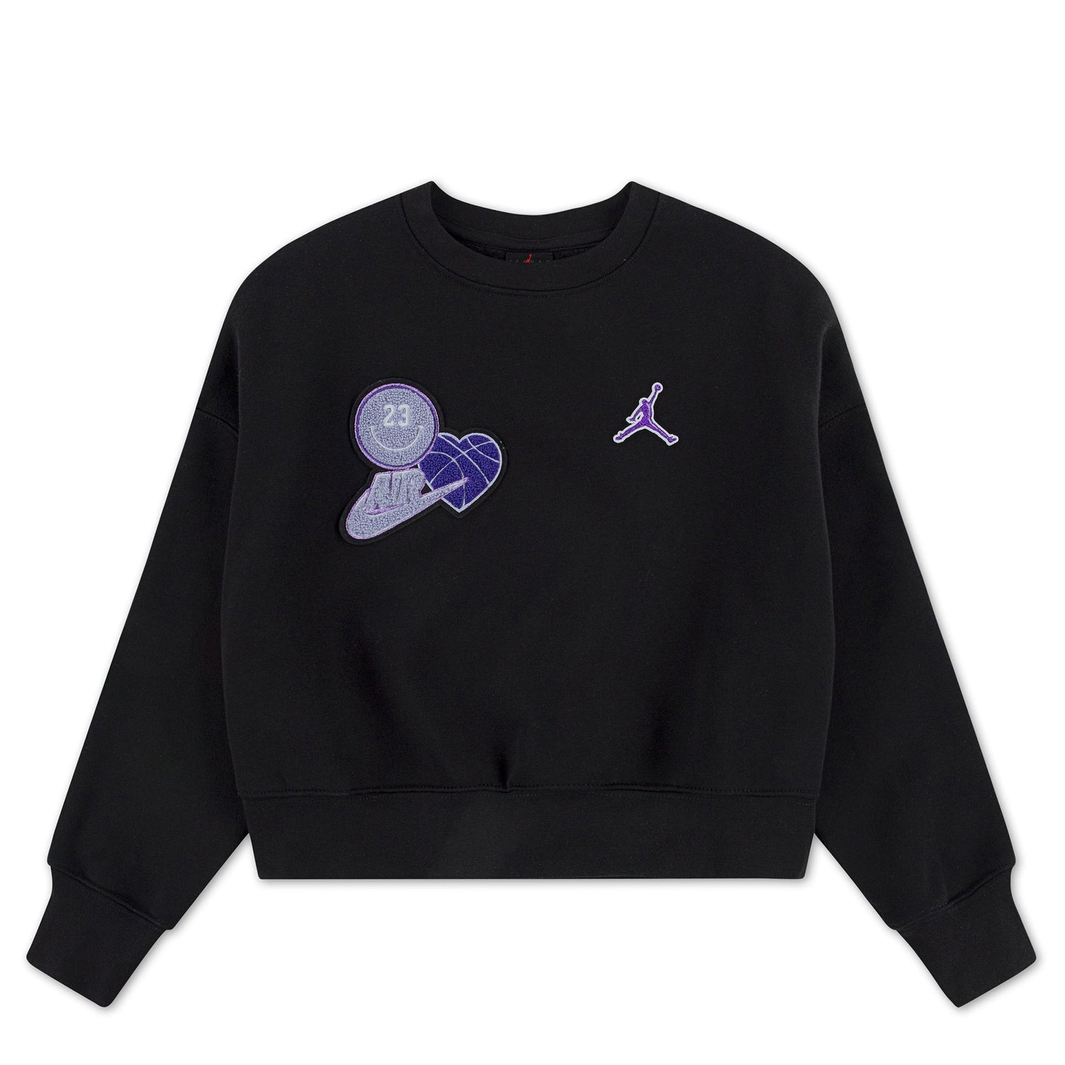 Blue Jeans & Bling Crew Sweatshirt (Big Kid)