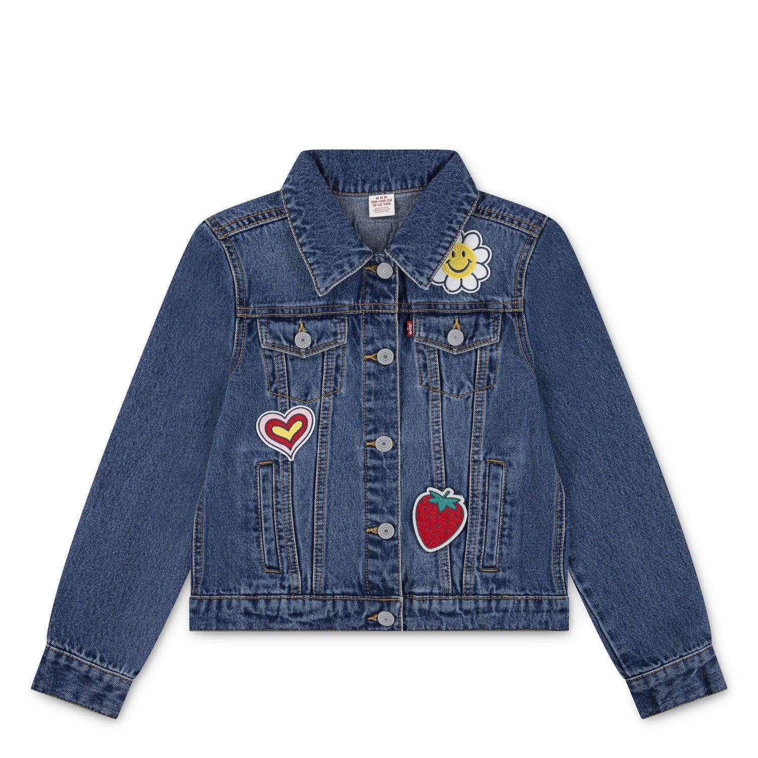 Trucker With Patches Jacket (Little Kid)