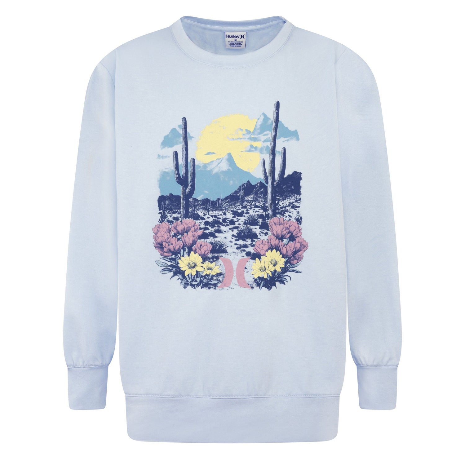 Boyfriend Graphic Crewneck Sweatshirt (Big Kid)