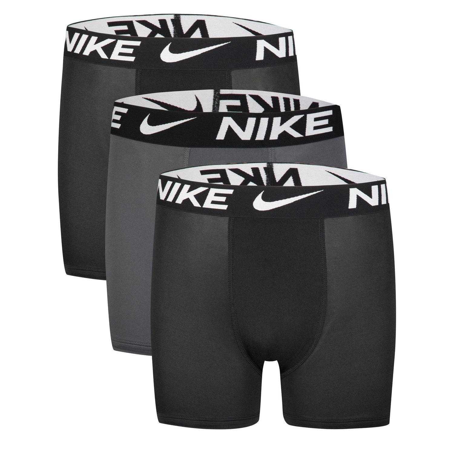 Micro Solid Boxer Briefs (Big Kid)