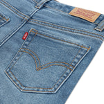 726 Tonal Denim Flare Leg Jean (Big Kid)