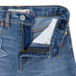 726 Tonal Denim Flare Leg Jean (Big Kid)
