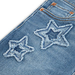 726 Tonal Denim Flare Leg Jean (Big Kid)