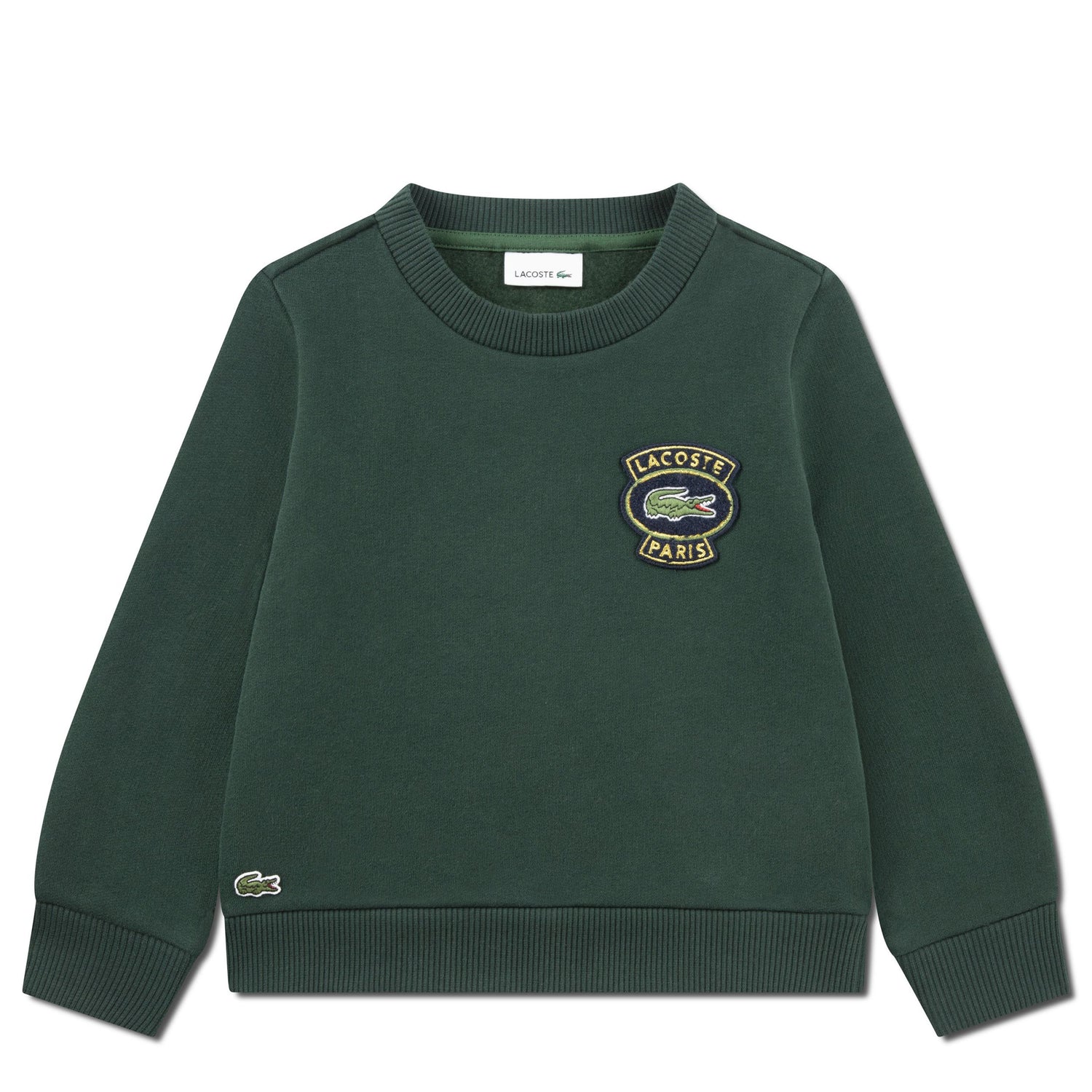 Chenille Patch Crew Sweatshirt (Big Kid)