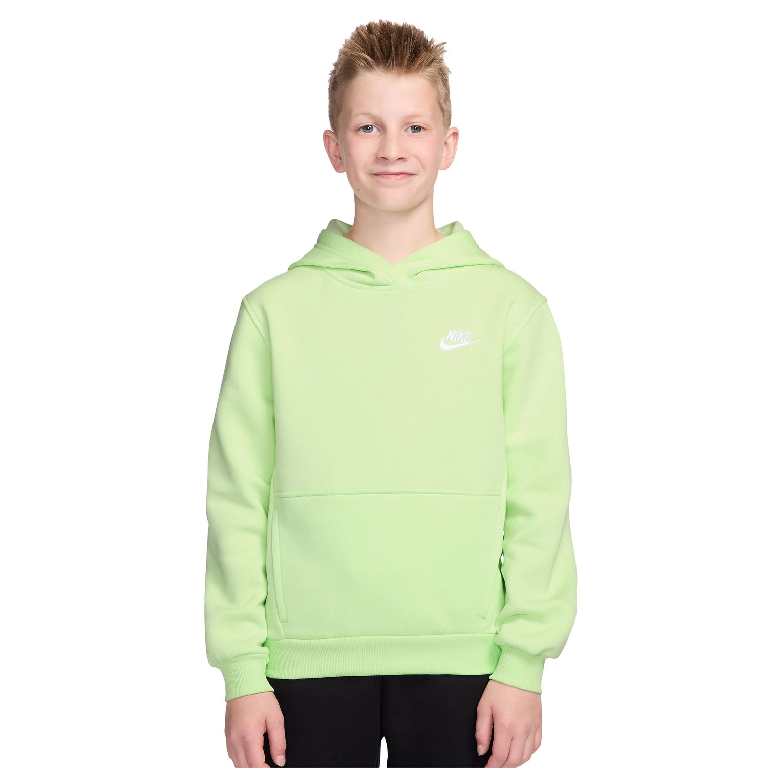 Sportswear Club Fleece Pullover Hoodie (Big Kid)