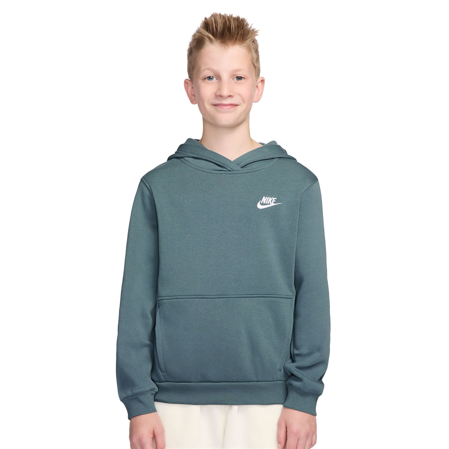 Sportswear Club Fleece Pullover Hoodie (Big Kid)