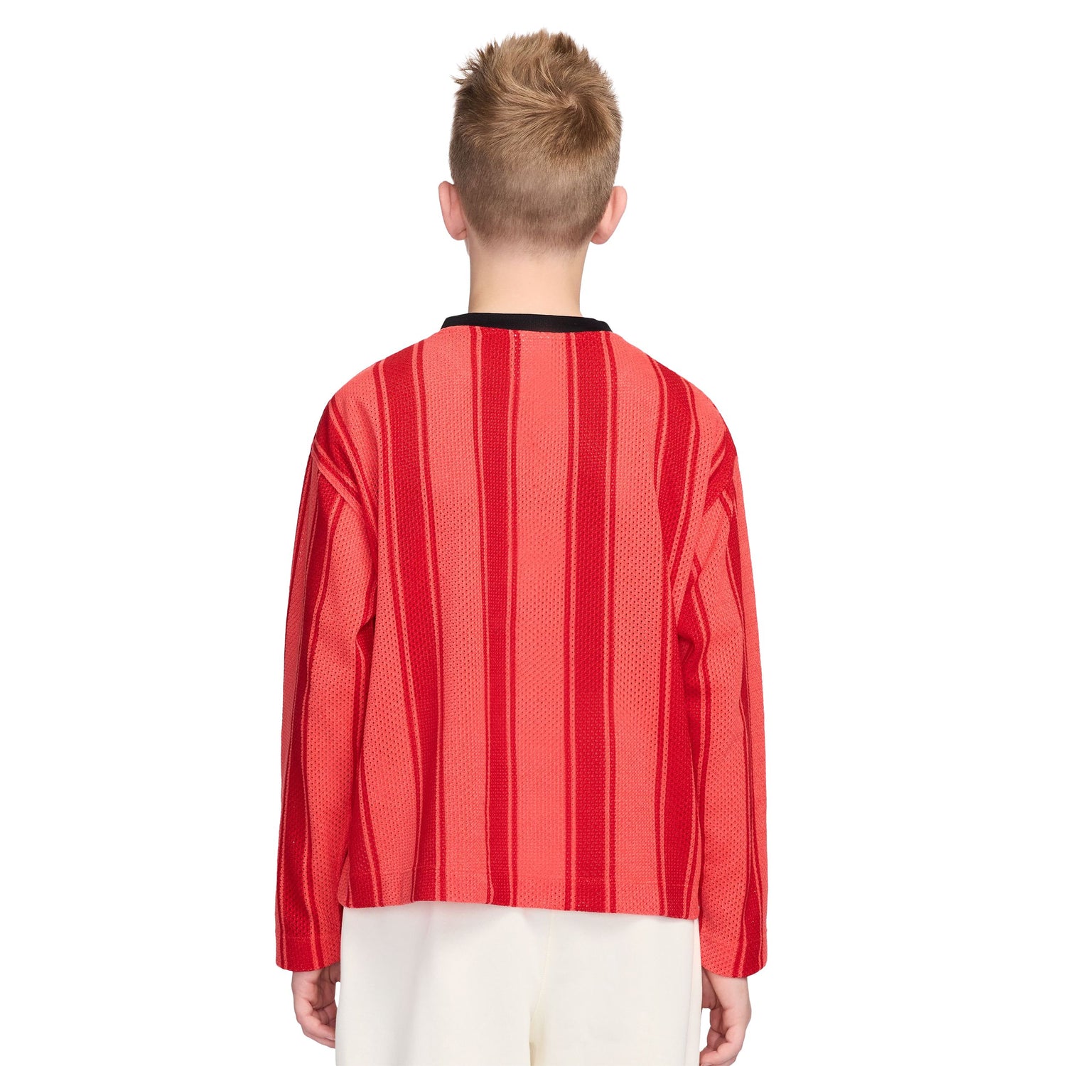 Mesh Jersey Long Sleeve Tee (Big Kid)