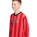 Mesh Jersey Long Sleeve Tee (Big Kid)